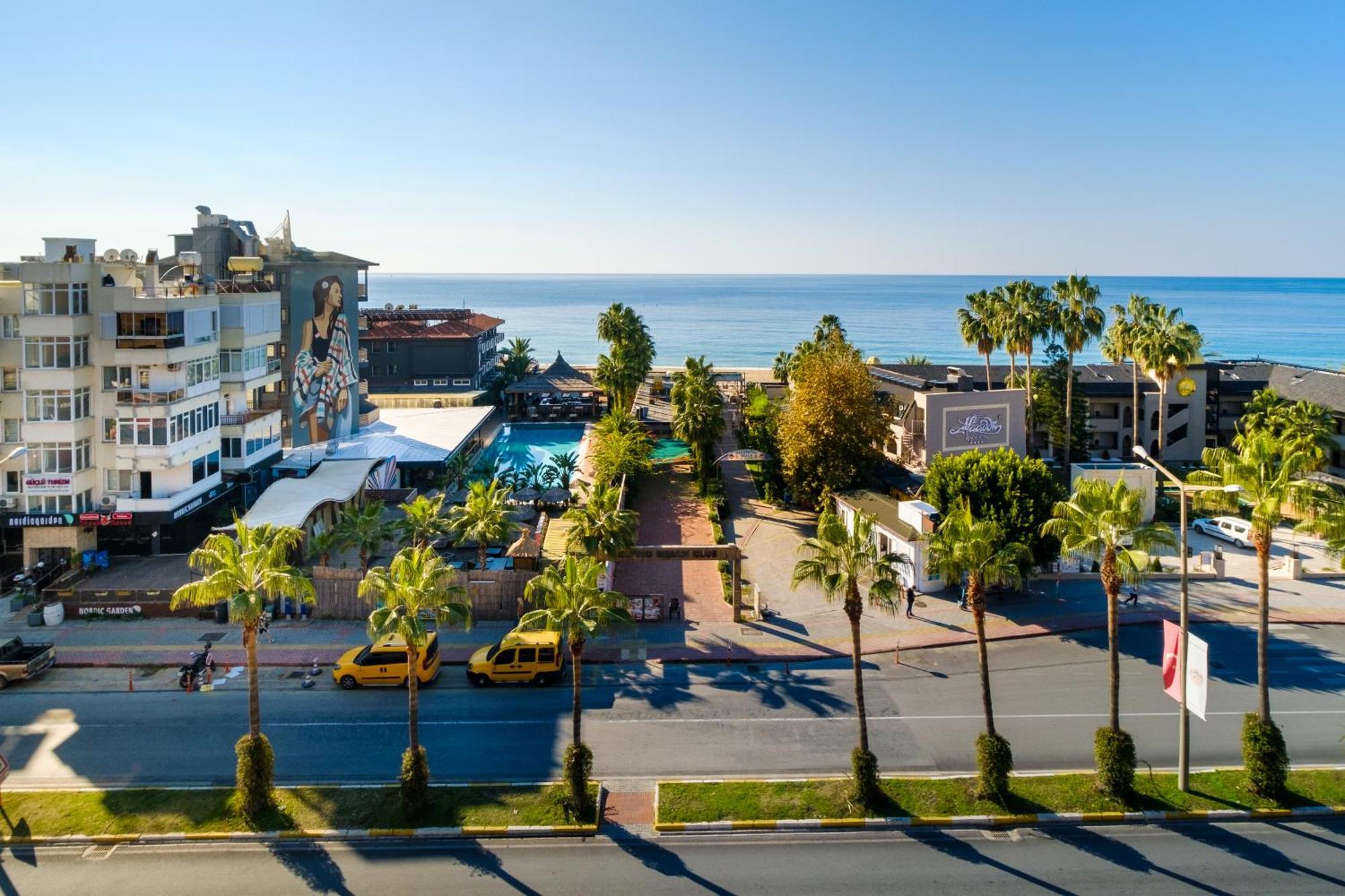 Delfino Apart Hotel Alanya Kültér fotó