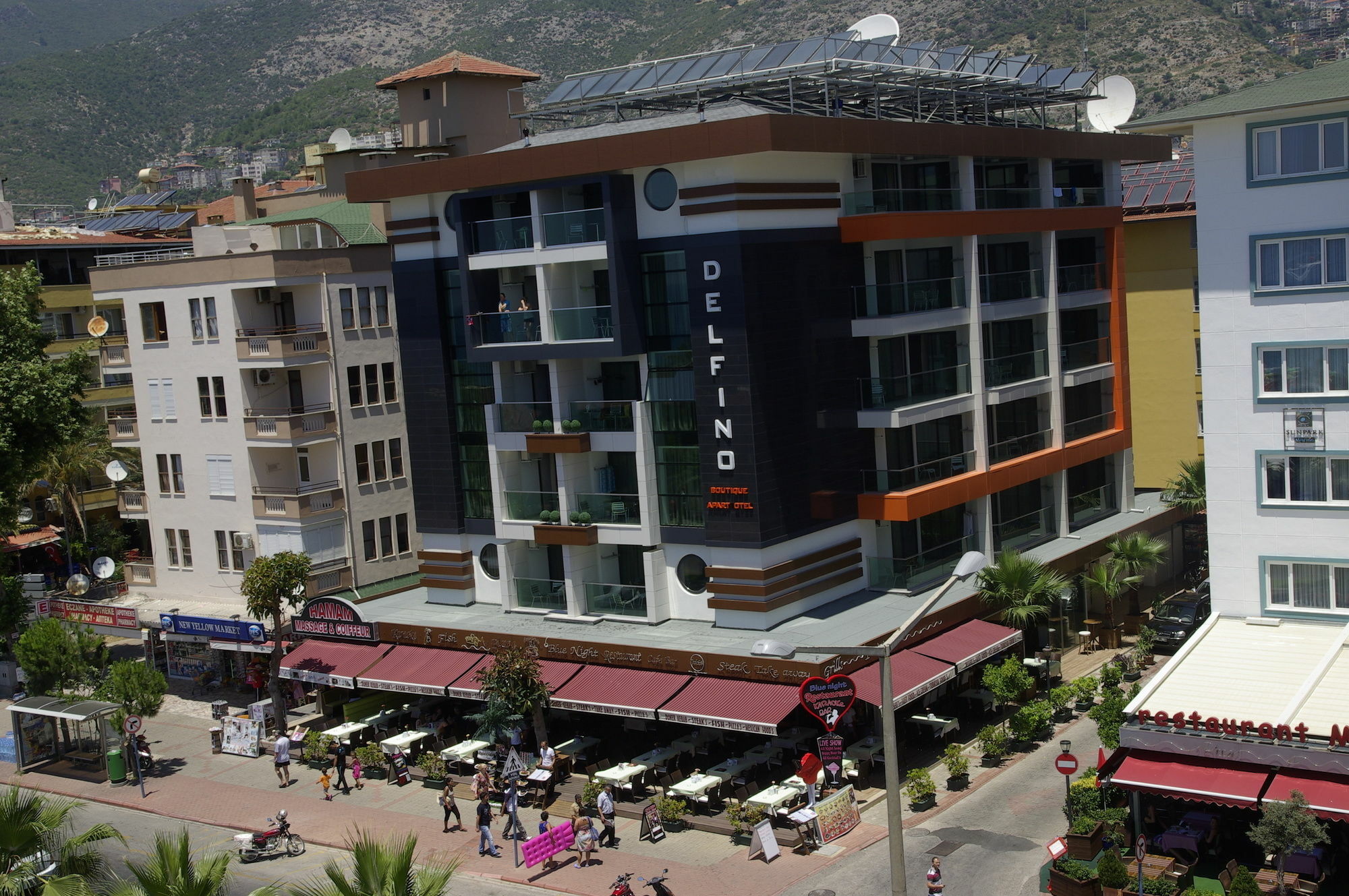 Delfino Apart Hotel Alanya Kültér fotó